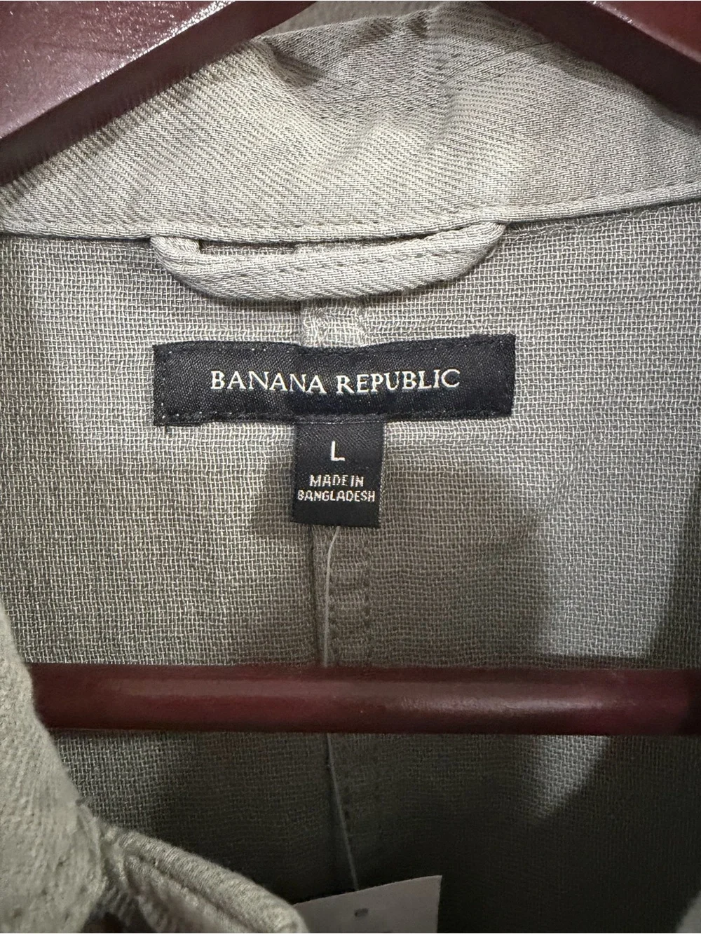 Banana Republic casual button
